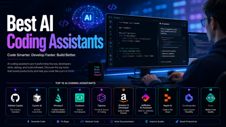 Best AI Coding Assistants in 2026 (Top Free & Paid Tools)