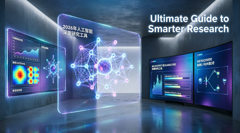 AI Deep Research Tools in 2026: The Ultimate Guide to Smarter Research