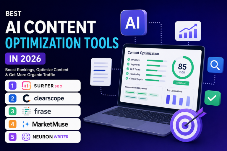 Best AI Content Optimization Tools in 2026 (Top Free & Paid Tools)