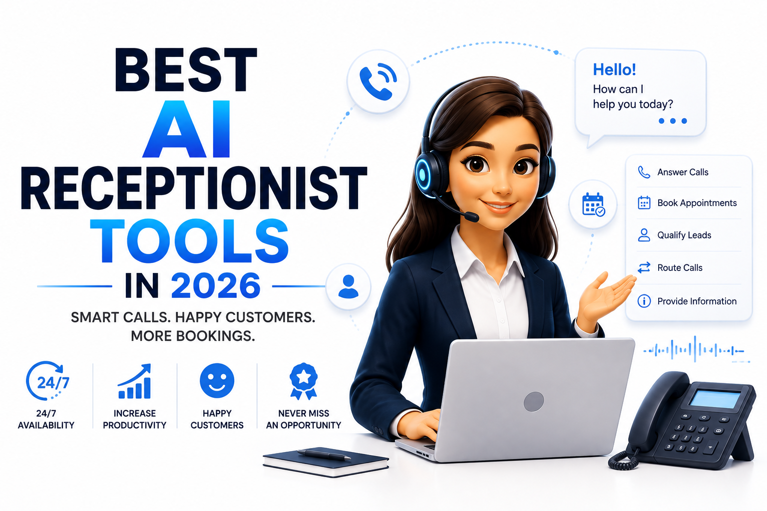 Best AI Receptionist Tools in 2026