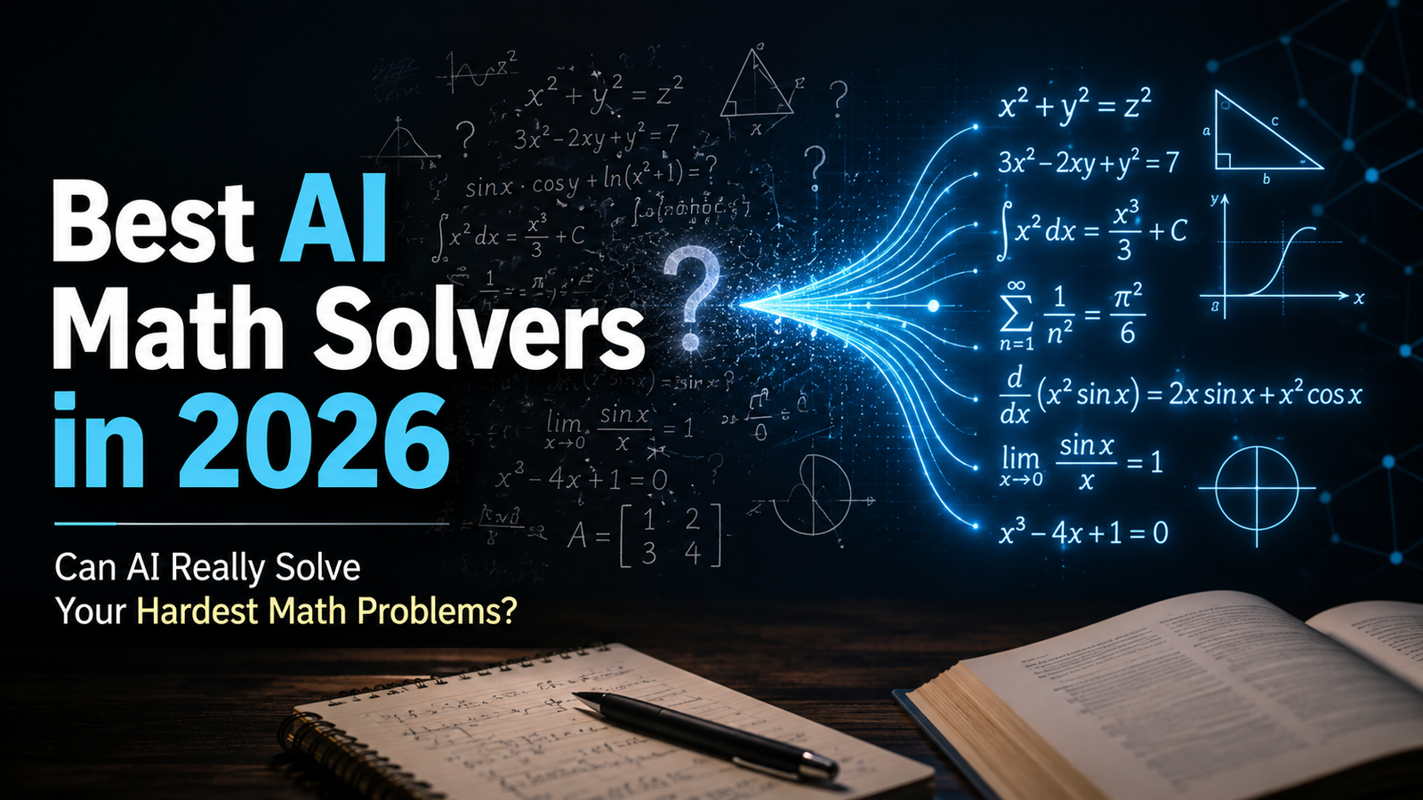 Best AI Math Solvers in 2026 (Top 5 AI Math Problem Solvers)