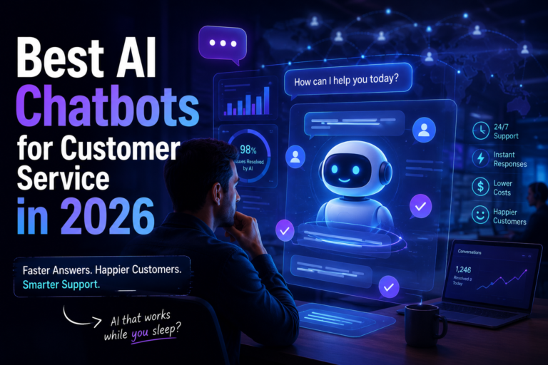 Best AI Chatbots for Customer Service in 2026 (Top 5)