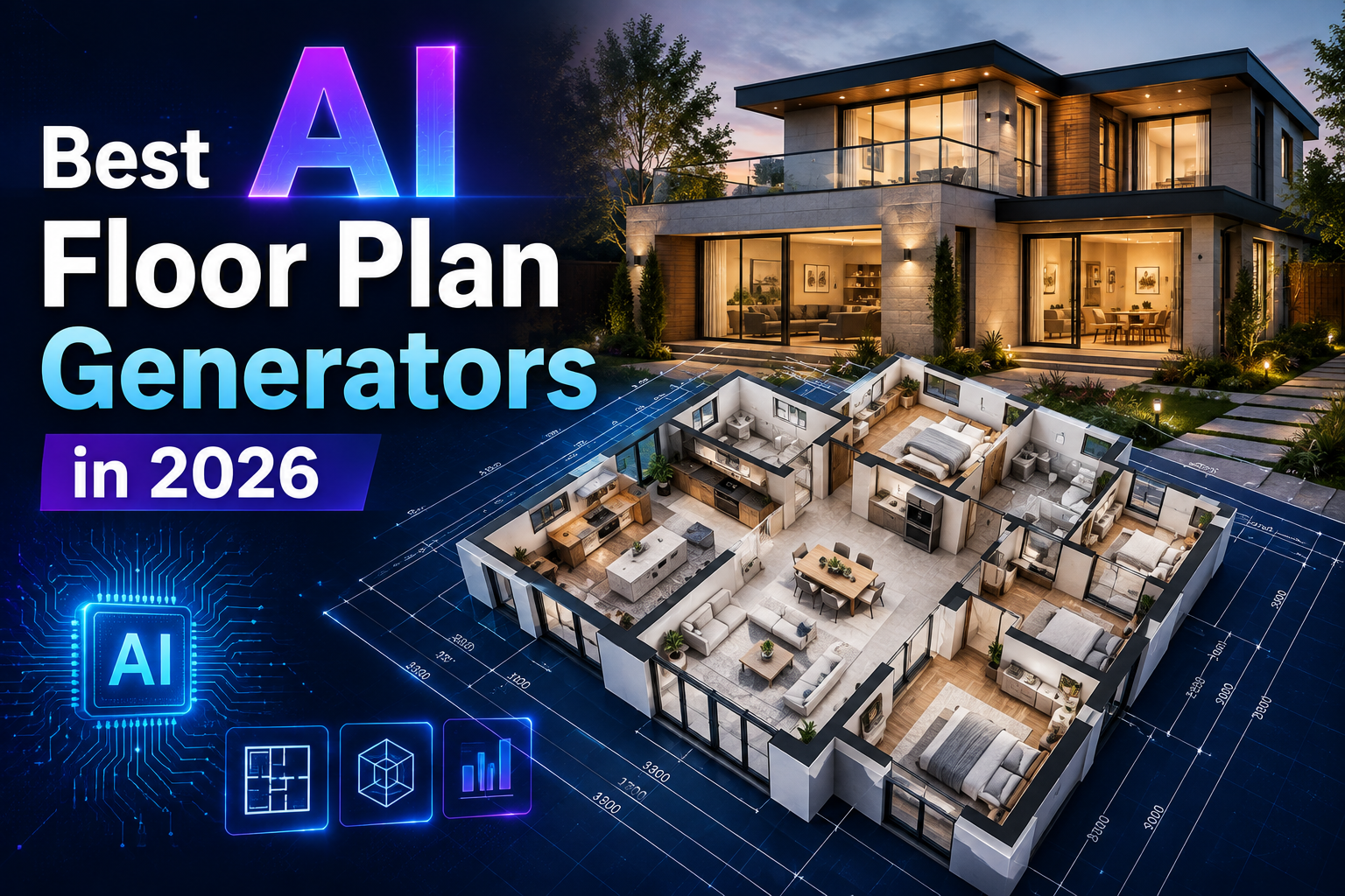 Best AI Floor Plan Generators in 2026 (Top 5 AI Tools)