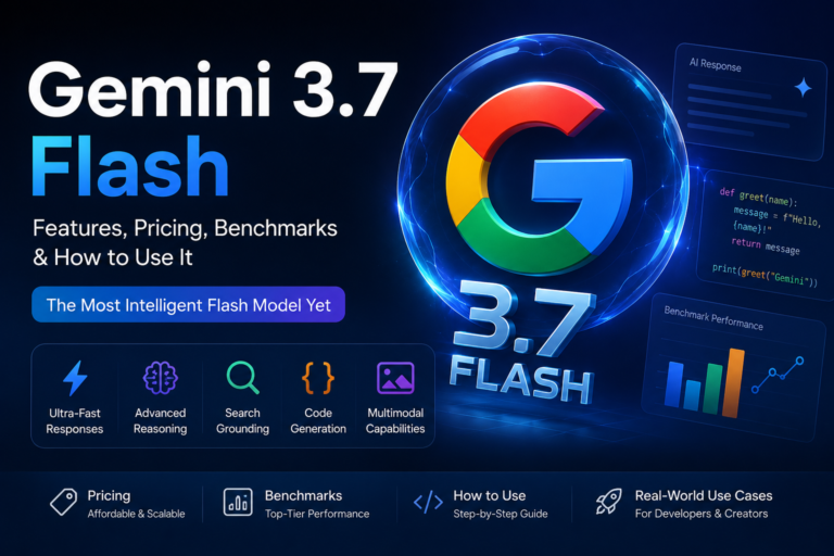 Gemini 3.7 Flash: Features, Pricing, Benchmarks & How to Use It