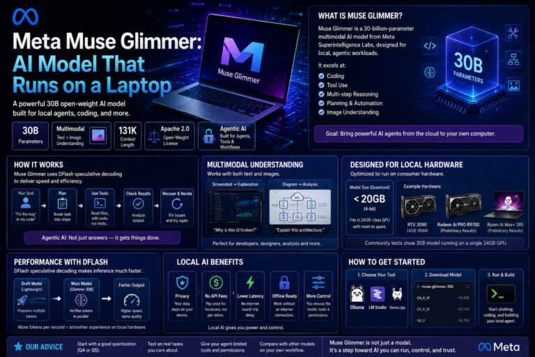 Meta Muse Glimmer: AI Model That Runs on a Laptop