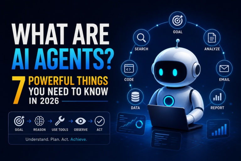 What Are AI Agents? 7 Powerful Things You Need to Know in 2026