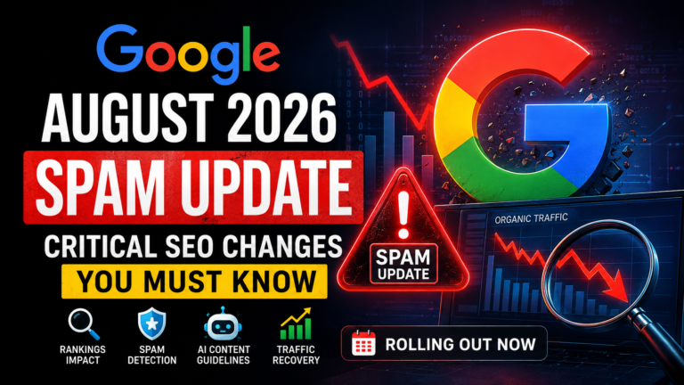 🔥 Google August 2026 Spam Update: Critical SEO Changes You Must Know