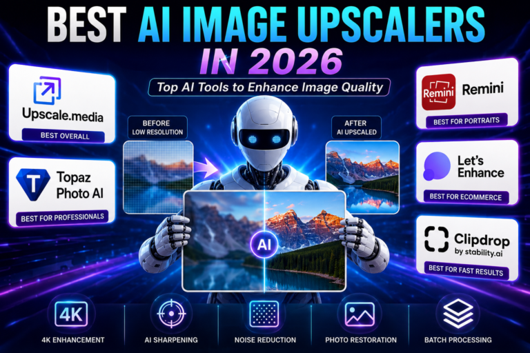 Best AI Image Upscalers in 2026 (Enhance Image Quality with AI)
