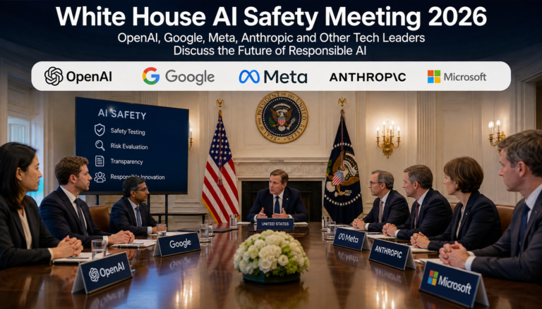 OpenAI, Google & Meta Meet at the White House: AI Safety Explained