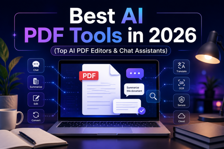 Best AI PDF Tools in 2026 (Top AI PDF Editors & Chat Assistants)