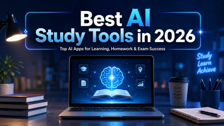 Best AI Study Tools in 2026 (Top AI Apps for Students & Learning)