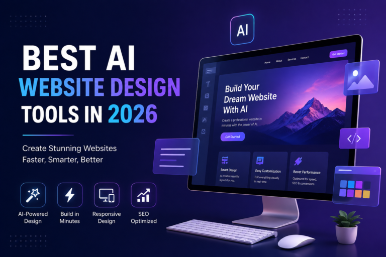 Best AI Website Design Tools (Top AI Website Builders & Designers)